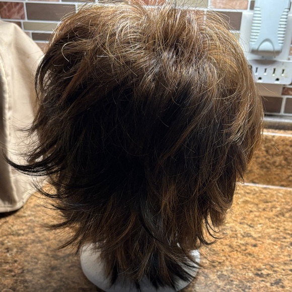 Raquel Welch  Brown frosted Wig for Women - Picture 5 of 7